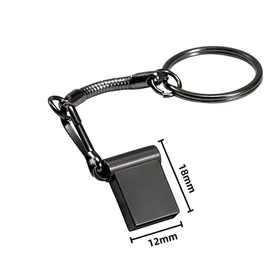 SHANDIAN USB 2.0-Flash-Laufwerk aus Metall, 128 GB, tragbarer Memory Stick, 64 GB, 100 % echte Image