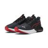 Sneaker PUMA "X-CELL NOVA FS", Gr. 47, rot (puma schwarz, for all time rot), Textil, sportlich, Schuhe