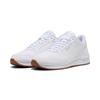 Sneaker PUMA "ST RUNNER V4 L", Gr. 44, puma weiß, glacial gray, gum, Leder, sportlich, Schuhe, Topseller