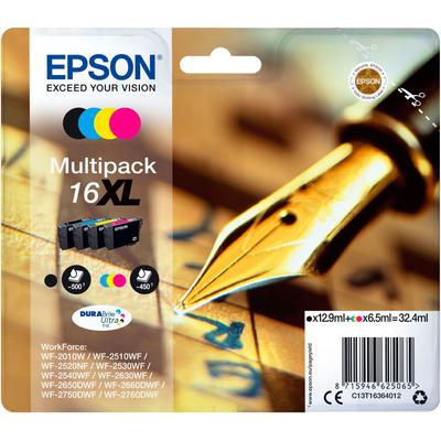 EPSON Tintenpatrone "604 Druckerpatrone", gelb, schwarz, cyan, magenta, Tintenpatronen