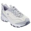 Sneaker SKECHERS "D'LITES", Damen, Gr. 36, beige (beige, grau), Lederimitat, Textil, modisch, Schuhe, Plateausneaker, Chunky Sneaker, Freizeitschuh mit Dämpfung