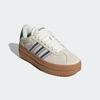 Sneaker ADIDAS SPORTSWEAR, Gr. 38, sanftes weiß, collegiate grün, bliss lila, Leder, Synthetik, sportlich, Schuhe, Design auf den Spuren des adidas Gazelle Bold, Topseller