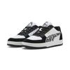 Sneaker PUMA "CAVEN 2.0 SNAKE CHIC", Gr. 39, puma schwarz, puma weiß, puma aged silber, sportlich, Schuhe