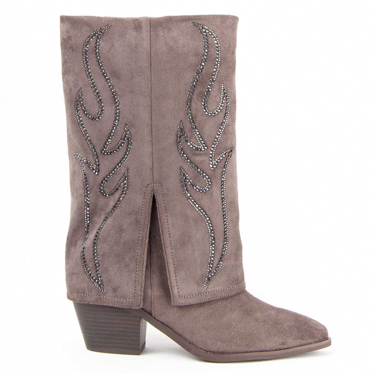 Montevita Stiefel Faldde2 Grau 37