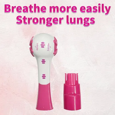 Portable breathing trainer Increases lung capacity Aerobic adjustable resistance exercisers quickly