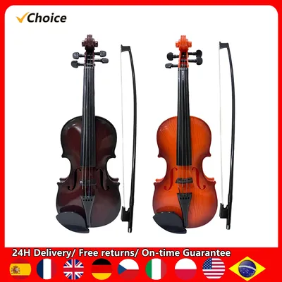 Simulated Violin Music Practice Violin for Beginners Violin Kit Musical Christmas Gifts Exquisite