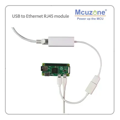 USB Ethernet RJ45 für Raspberry Pi Zero W, Plug-and-Play Image