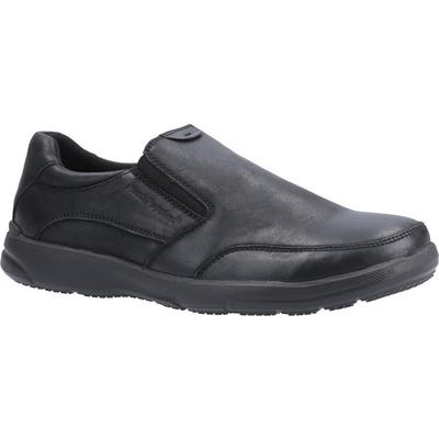 Hush Puppies Herren Aaron Slip On Leder Loafer Schuhe Image
