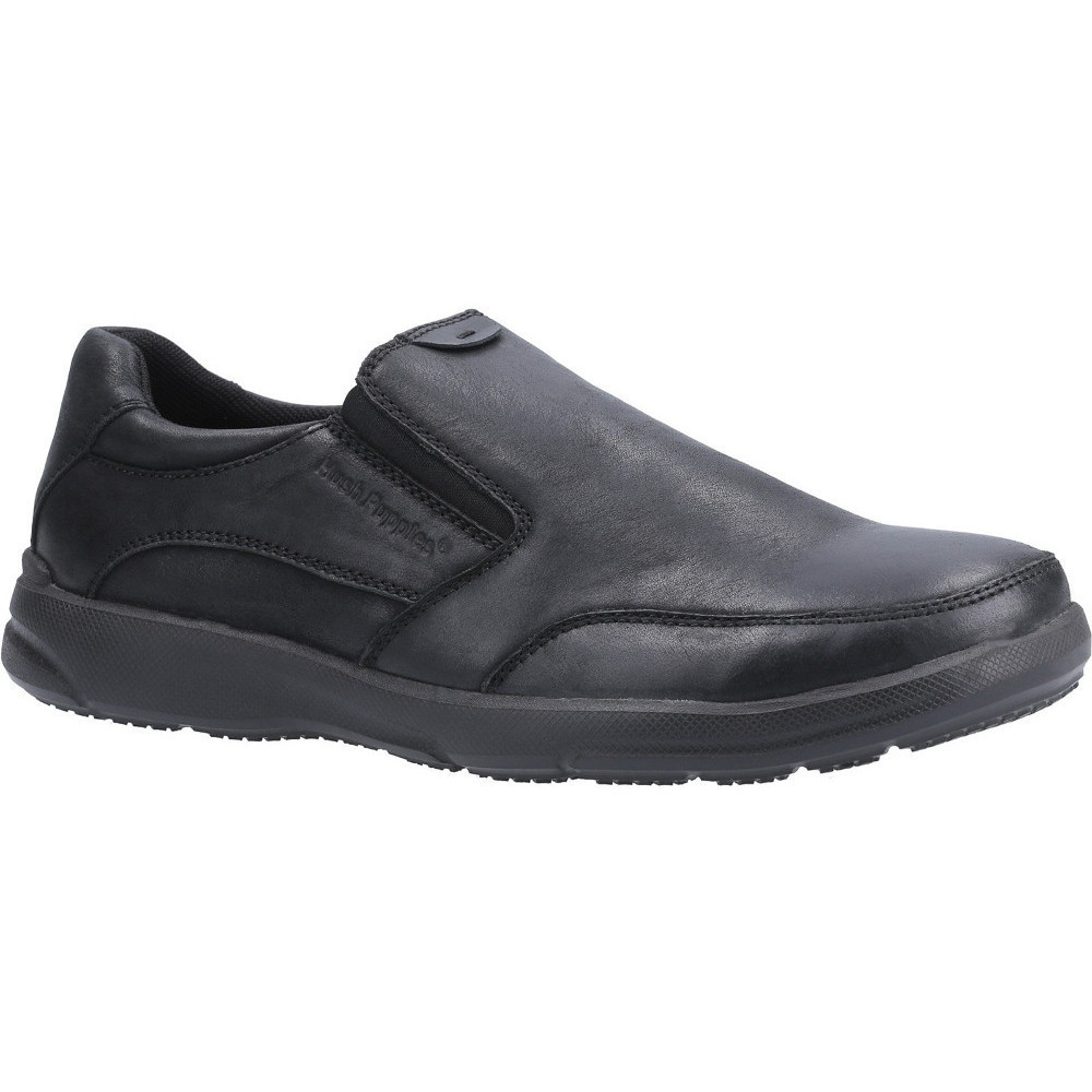 Hush Puppies Herren Aaron Slip On Leder Loafer Schuhe