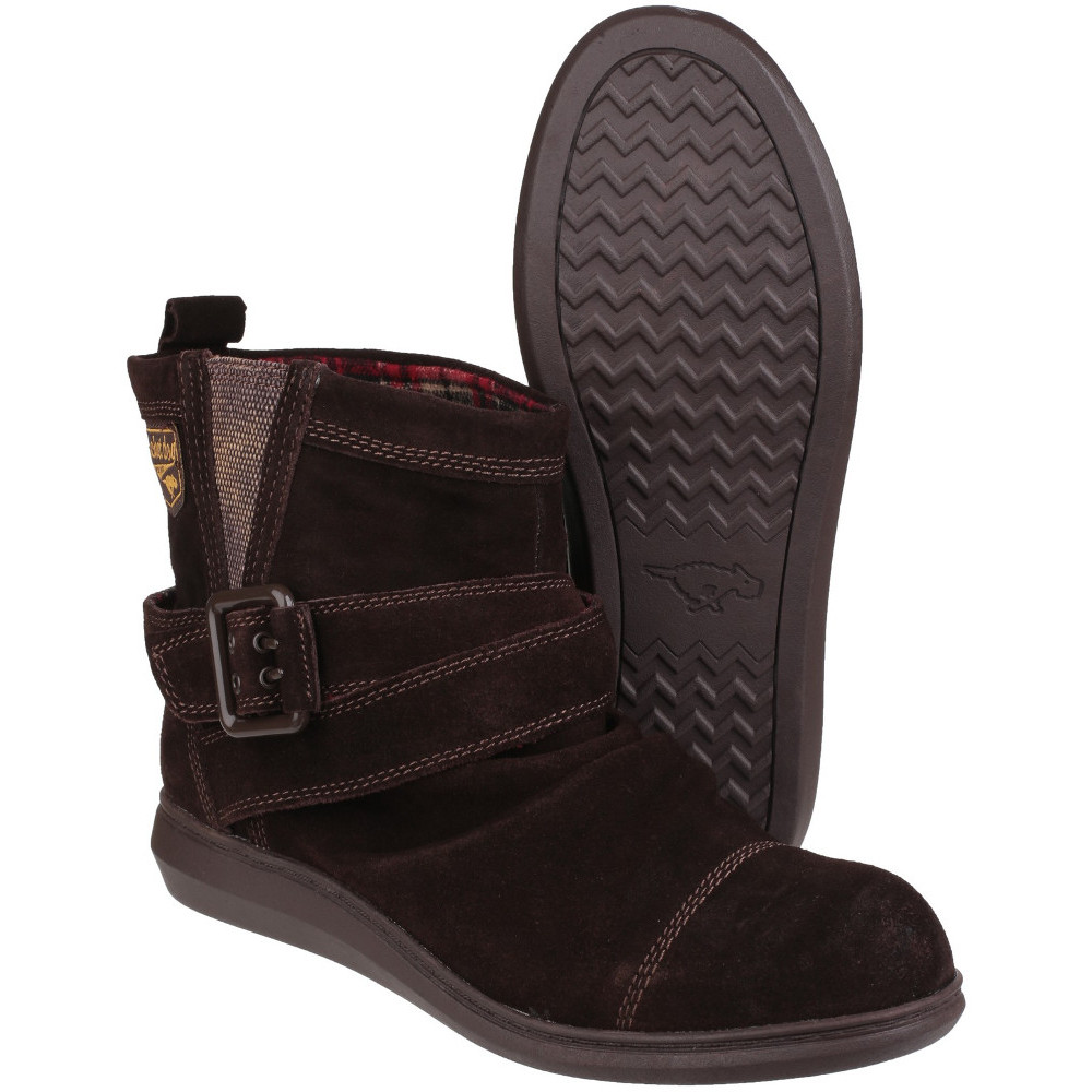 Rocket Dog Womens/Ladies Mint Suede Fabric Loop Pull on Ankle Boots