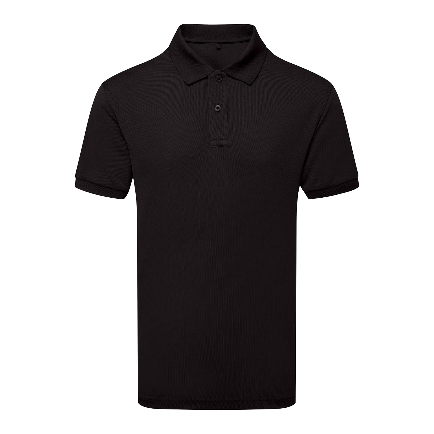 Asquith & Fox - "Glacier Tech" Poloshirt für Herren (Schwarz) Image