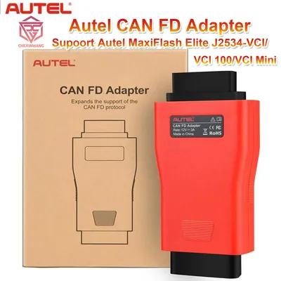 Autel CAN FD Adapter Connector Support CAN FD Protocol Vehicle Model Car Diagnosis Tool For