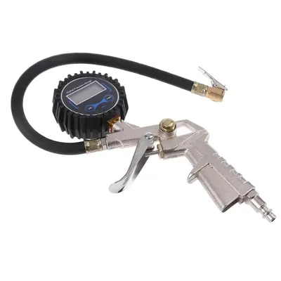 LED Digital Display Car Tire Air Pressure Inflator Gauge Type Vehicle Tester Dropship