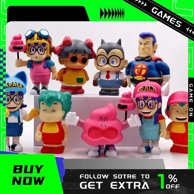 20cm Dr. Slump Anime Figures Arale Cute Figure Senbei Norimaki Figurine Pvc Statue Model Doll