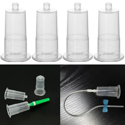 100Pcs Disposable Blood Holder with Exchangeable Needle Collection Needle Holder For Blood