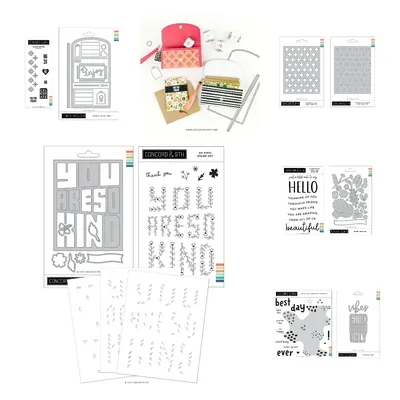 Birthday New Clear Stamps Metal Cutting Dies Stencil Scrapbook Embossed Diy Craft Template