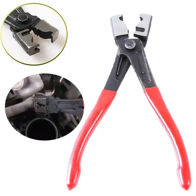 Professional Auto Car Water Oil Pipe Hose Flat Band Ring Clamp Plier Car Repair Tool Car Accessories