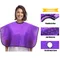 Barbershop Hairdressing Cape Waterproof Hair Coloring Wraps for Hair Color Shampoo Hair Dye Cloth Haircut Cloak Barber Tools