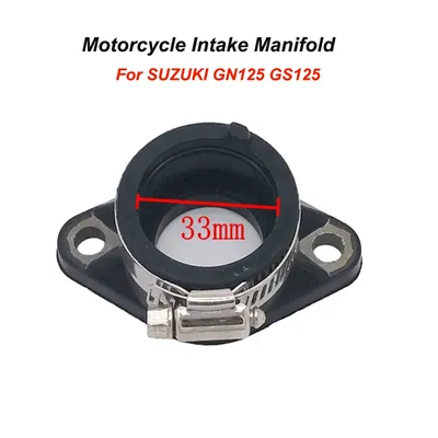 GN125 GS125 Carburetor Intake Inlet Manifold Carburator Joint Boot For Suzuki GN GS 125 Motorcycle