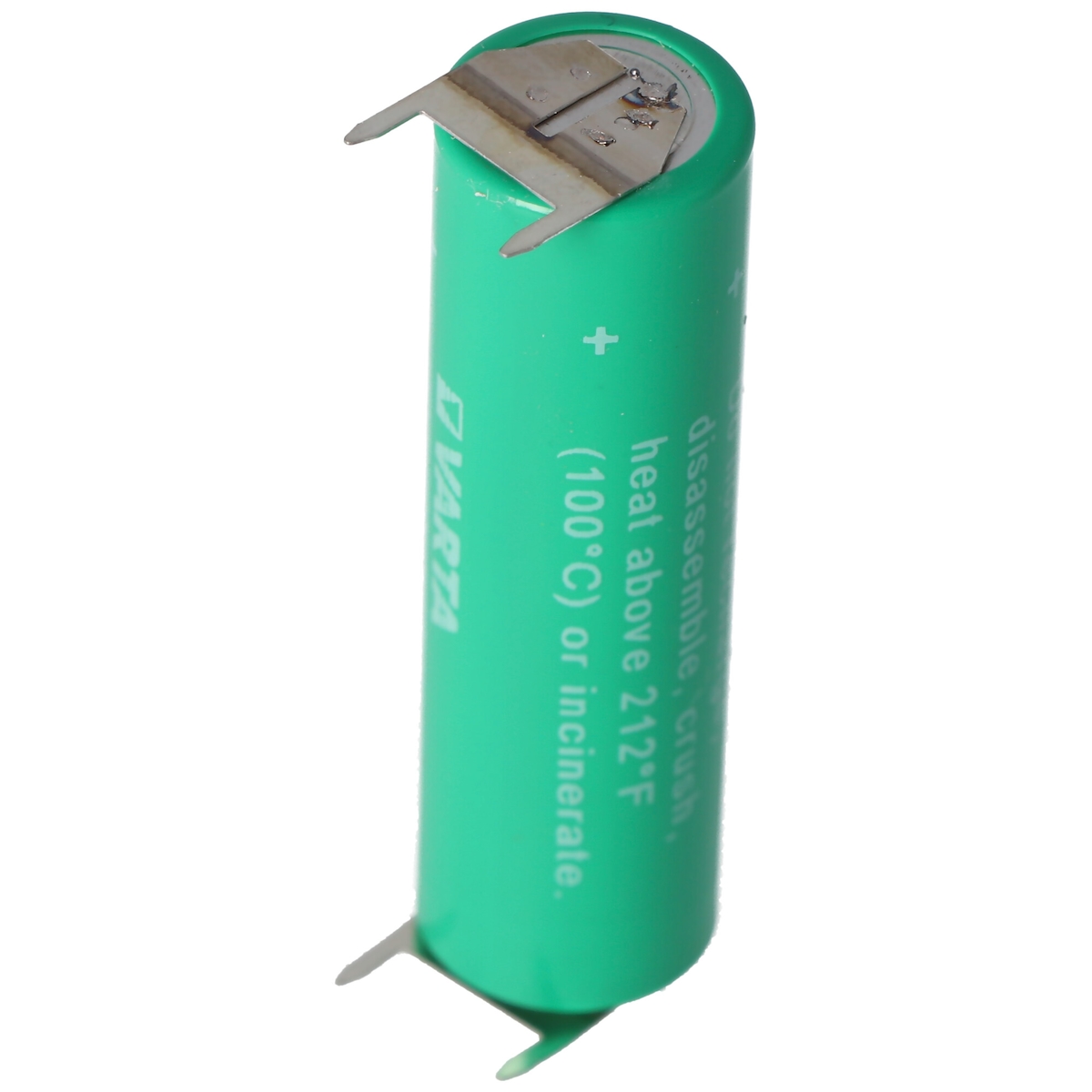 Varta 6117 CR AA Mignon mit Printanschluss ++--, Rastermaß 10mm, 3V Lithium Batterie 2000mAh Image