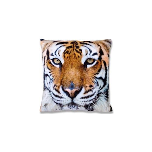 Bestlivings Kissenhülle Fotodruck 40x40 Tiger beige mit Füllung