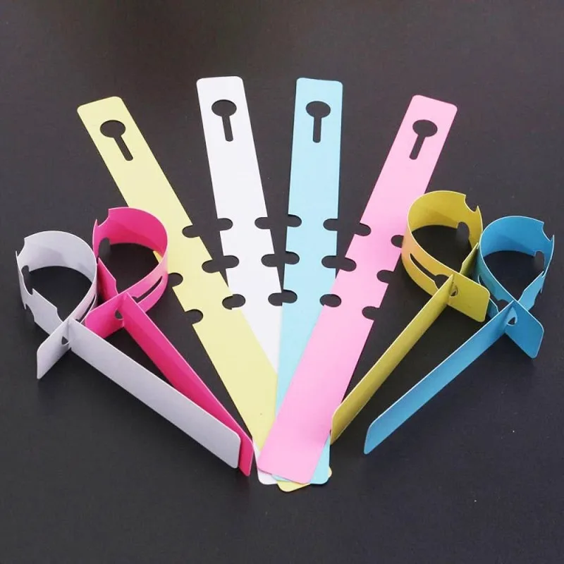 100 Stück Garten Pflanze Topf Pfahl gebunden Tag Gericht Rasen Samen Etiketten Blume Hof Gericht Pflanze Etiketten Dekor Image