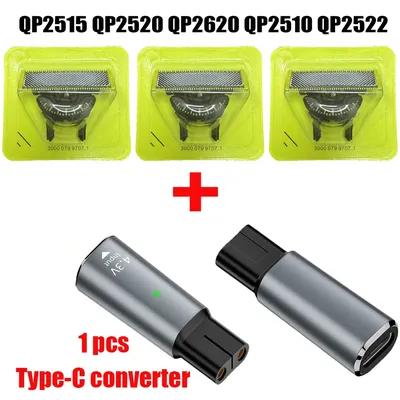 KVIFO 360 degrees Replacement blade For OneBlade &One blade QP6651/30 QP2834/20 QP6551/15 QP6541/15 QP2734/20 Shaver