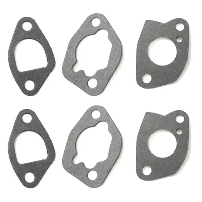 2 Set Practical Carburetor Carb Gaskets Kit for GX160 GX168 GX200 Engines 16212-ZH7-800 Chainsaw