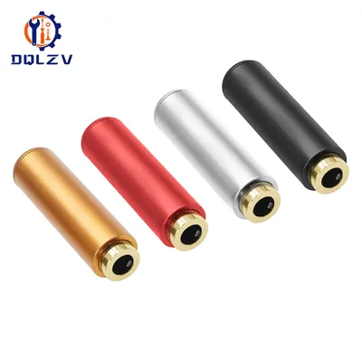 New Arrival Aluminum Jack 3.5mm Audio Female Jack 3.5mm 3Poles Stereo Socket Gold Plated Wire