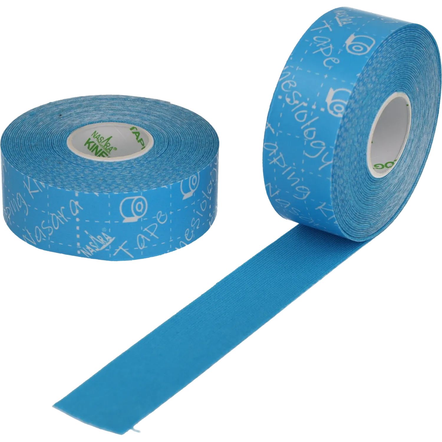 NASARA Nastro Kinesio | 2,5cm x 5m (2 rotoli) 2 St