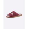 Pantolette CASUAL LOOKS, Damen, Gr. 39, rot (bordeaux), Textil, modisch, Schuhe