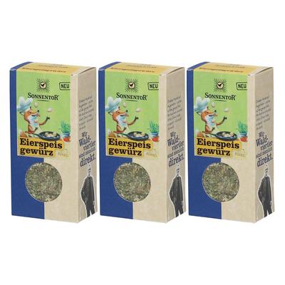 3x Sonnentor Gewzub Eiersp. 3x70 g Tee Image