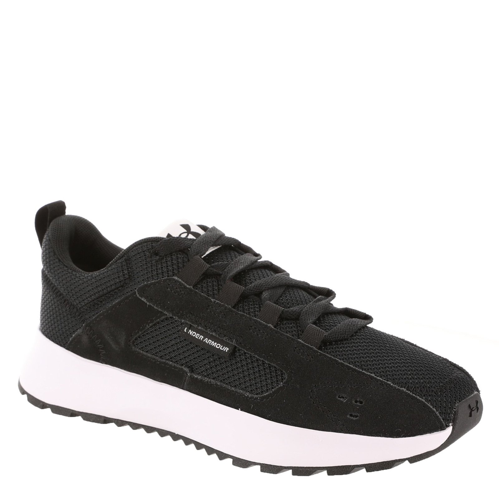 Under Armour Street Mirage - Womens 6 Black Sneaker Medium
