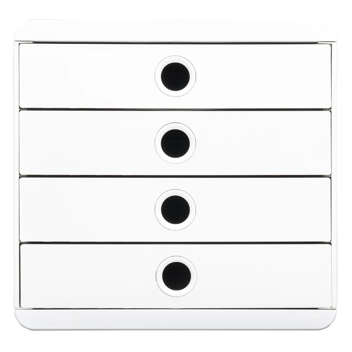 Exacompta 314313D Schubladenbox Pop Box, 4 Schubladen, AutentiK - Weiß Image