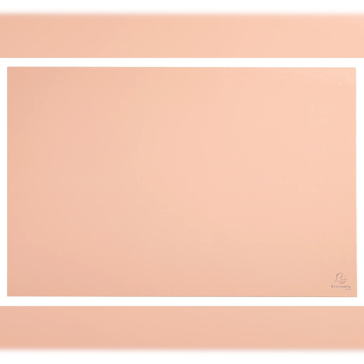 Exacompta 60161D 8x Schreibunterlage aus Karton, Serie Aquarel - Korallenrot Image