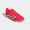 Fußballschuh ADIDAS PERFORMANCE "PREDATOR CLUB KIDS FG/MG", Gr. 33, rot (lucid rot, cloud weiß, core schwarz), Synthetik, sportlich, Schuhe