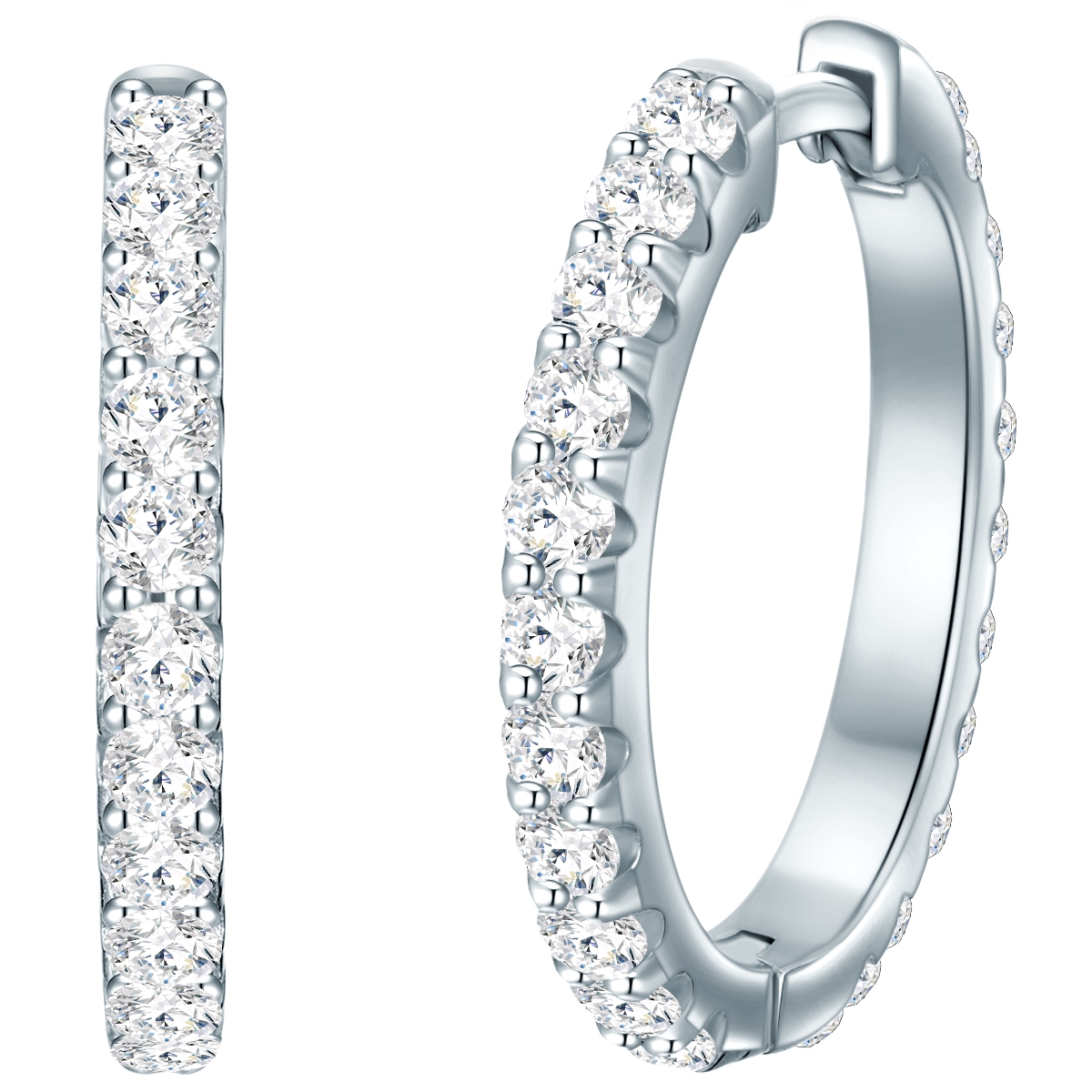 Tresor 1934 Womens Trilani Female Sterling Silver Earring - One Size | Tresor 1934 Sale | Discount Designer Brands