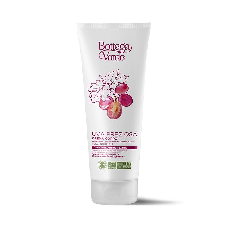 Bottega Verde Uva Preziosa - Crema corpo idratante antiossidante 200 m