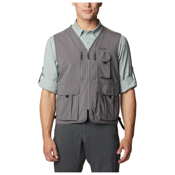 Columbia - Silver Ridge Utility Vest - Softshellweste Gr M grau