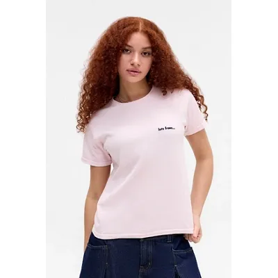 iets frans. Relaxed T-Shirt - Pink M/L at Urban Outfitters