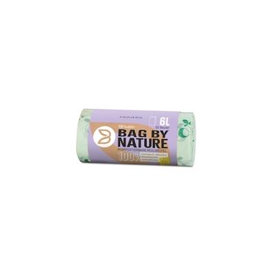 6L Bio-Müllbeutel: 50 Müllbeutel, Made in Germany, 100% kompostierbar in 6 Wochen, biologisch abbaubar, reißfest, auslaufsichere Müllsäcke | BIOvative Image