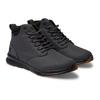 Stiefel DC SHOES "Mason 2", Gr. 8,5(41), grau (dunkelgrau, schwarz), Obermaterial: Leder [Kuh] / Futter: Textil / Außensohle: Gummi, Schuhe