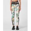Leggings PLEIN SPORT "Leggings", Damen, Gr. M, US-Größen, 21, multicolor, Obermaterial: 90% Polyester, 10% Elasthan, Hosen