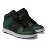 Sneaker DC SHOES "Manteca 4 Hi", Gr. 8,5(41), schwarz, forest grün, 51.34% Leder, 48.66% Synthetikmaterial, Schuhe