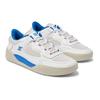 Skateschuh DC SHOES "DC Metric S", Gr. 10,5(44), weiß (weiß, blau), 45.88% Leder, 32.94% Synthetikmaterial, 21.18% Polyester, Schuhe