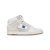 Sneaker DC SHOES "Manteca 4 Hi", Gr. 11,5(45), blau (sanftes weiß, placid blau), 51.34% Leder, 48.66% Synthetikmaterial, Schuhe