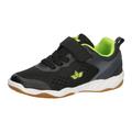 Hallenschuh LICO "Sportschuh Key VS", Kinder, Gr. 36, schwarz, Synthetik, Schuhe