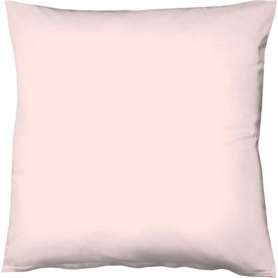 Kissenbezüge FLEURESSE "Colours", rosa (rosé), B:80cm L:80cm, Interlock-Jersey, Obermaterial: 100% Baumwolle, Kissenbezüge, edler, bügelfreier Interlock-Jersey aus 100% Baumwolle Image