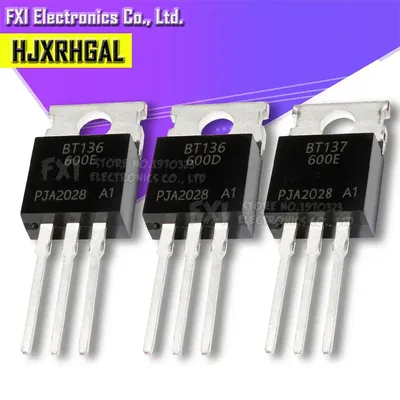 10pcs BT151-800R BT136-600D BT136-600E BT136-800E BT137-600E BT137-800E BT138-600E BT138-800E Image
