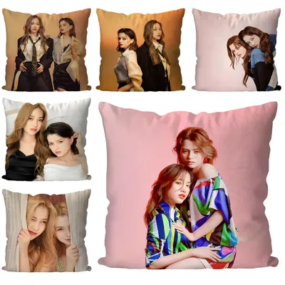1PC FreenbeckyS Kissen Fall Kissenbezüge Cartoon Sofa Dekorative Hause doppelseitige Druck Kurze Image
